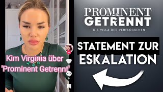 Prominent getrennt 2024 SKANDAL Kim Virginia Statement zur Eskalation  DIE VORWÜRFE [upl. by Treb406]