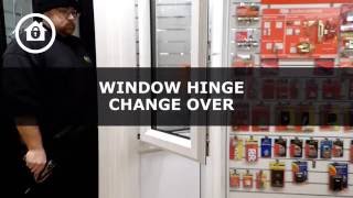 UPVC Window Hinge Change Over [upl. by Zachariah]