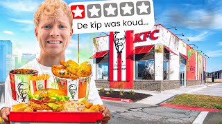 Ik Testte De Slechtst Beoordeelde Kfc [upl. by Yannodrahc]