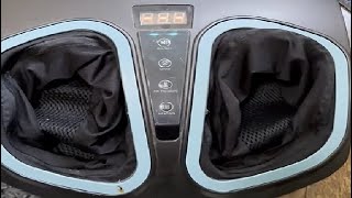 Invospa Shiatsu Foot Massage Machine Treat Your Feet [upl. by Lehman]