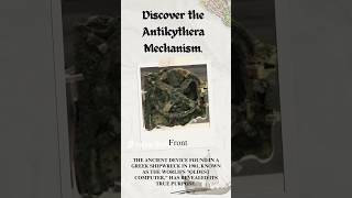 What is Antikythera Mechanism shorts shortsfeed [upl. by Albert]