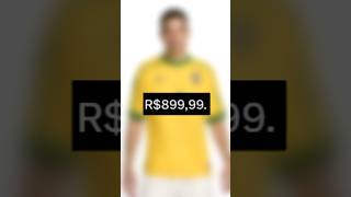 🚨PREÇO ABSURDO DA CAMISA DA SELEÇÃO BRASILEIRA DA NIKE🤯💰 [upl. by Ribak]