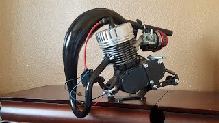 How To Rebuild A 2Stroke Engine And Add Power Part 3 Rebuilding A Motorized Bike [upl. by Mailli]