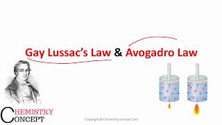 Gay Lussac’s Law amp Avogadro Law  IIT JEE NEET amp CBSE [upl. by Justen44]