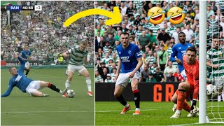 🤣🤣 Rangers John Lundstram own goal and red card vs Celtic in Rangers vs Celtic 21 highlights [upl. by Edora]