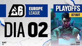 LIGA EUROPEIA  2° TURNO  DIA 2  PLAYOFFS  EUROPE LEAGUE [upl. by Wharton867]