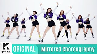 Mirrored TWICE  CHEER UP Choreography1theK Dance Cover Contest [upl. by Eeluj]