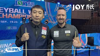 HEYBALL WORLD CHAMPIONSHIP 2024  Semi Final  Gareth POTTS vs Liu XIN [upl. by Sheeree]