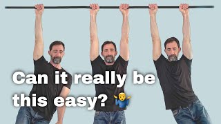 Hanging  Brachiation Exercise for Shoulder Health and Stronger Grip [upl. by Rolyab]