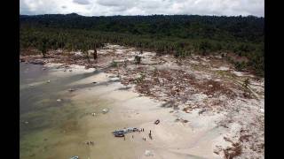 Indonesia Tsunami Mentawai Islands October 2010 [upl. by Cuttie659]