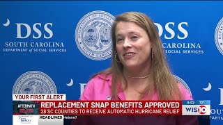 DSS provides update on SNAP replacement benefits after Hurricane Helene [upl. by Duax]