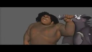 Moana  Maui and 8Eyed Bat Shot Progression  ATrent Correy  3D Animation Internships [upl. by Eizzik]