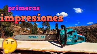 Motosierra Total 24 primeras impresiones [upl. by Pero]