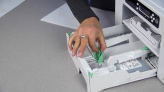 How to Adjust the Paper Tray for the Virtuoso Sublimation Printer SG400 [upl. by Llerrud]