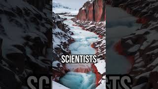 Discover the eerie beauty of Antarctica’s Blood Falls Antarctica funfact Science Mystery [upl. by Leontyne]