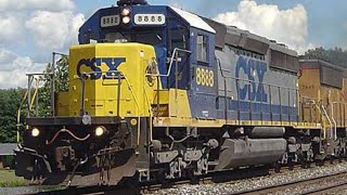 Csx 8888 runaway Train videos 14 [upl. by Hakilam]