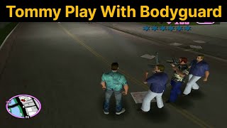 GTA VC Tommy Play With Bodyguard Tommy Vercetti Get Three Bodyguards For Protection 2 [upl. by Araik131]