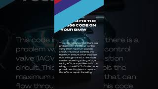 How to fix the P0606 code on your BMW [upl. by Jacquelin]