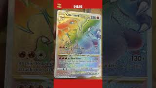 Charizard VSTAR 174172 Rainbow Holo Secret Rare Brilliant Stars Pokemon Card [upl. by Kramlich62]