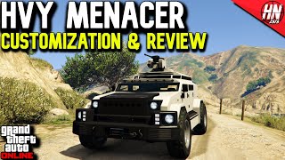 HVY Menacer Customization amp Review  GTA Online [upl. by Enelec220]