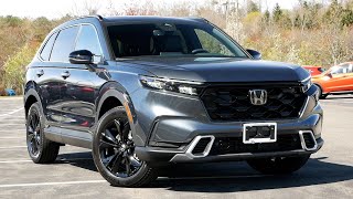 2023 Honda CRV Sport Touring Hybrid Review  Walk Around and Test Drive [upl. by Almira]