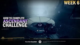 How to Complete an Ascendant Challenge Week 6  Powerful Engram Reward Destiny 2 [upl. by Selin]