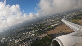 4K  Ryanair Boeing 737800 With Retroffited Winglets  Eastarly Takeoff from Dublin Airports 10R [upl. by Refynnej520]