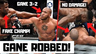 Francis Ngannou vs Ciryl Gane Full Fight Reaction and Breakdown  UFC 270 Event Recap [upl. by Korb]