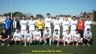 ESSEC FC vs INSA Rennes  Championnat de France universitaire 14 finale [upl. by Lashond]