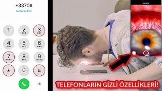 TELEFONLARIN 10 GİZLİ ÖZELLİĞİ Mikroskop Kamera Sinyal Arttırıcı Hızlı Şarj [upl. by Adnaram256]