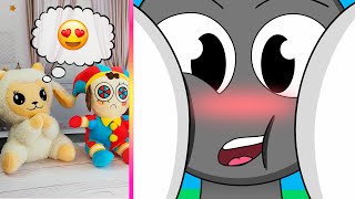 Dolly and Pomni React to SPRUNKI INCREDIBOX amp DIGITAL CIRCUS Animations  TikTok Funny Videos  227 [upl. by Marden7]