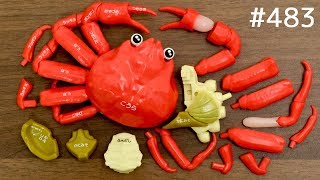 蟹！カニ！かに！ズワイガニ解体パズル  Snow Crab Dissection Puzzle Japanese Toy [upl. by Udale52]