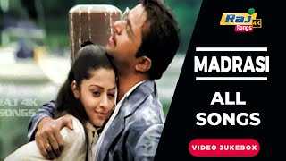 Madrasi Movie 4K Full Video Songs  Arjun  Jagapati Babu  Vedhika  D Imman  Raj 4K Songs [upl. by Ivgnout78]