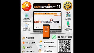 Softrestaurant 11  Activador Modo Renta full 2024 ✅️ [upl. by Merill]