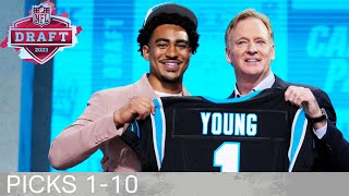 Picks 110 Multiple Quarterbacks amp Trades  2023 NFL Draft [upl. by Sapphira]