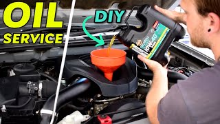 ISUZU MUX  DMAX OIL CHANGE TUTORIAL  Full DIY Guide To Changing Your Engine Oil and Filter [upl. by Enivid801]