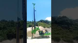 Piling rig machine  opretor  hydraulic  hydraulic opretor vralvideo shorts [upl. by Finny177]