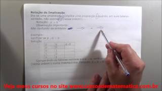 5 relação de implicação e equivalência 1 implicação [upl. by Adiari103]