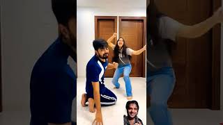 Dushyant kukreja funny dance couple couplegoals comedy [upl. by Nyrhtac]