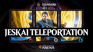 ⚪🔵🔴 TELEPORTATION CIRCLE  Standard 2022  MTG Arena [upl. by Artamas]