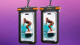 FULL REVIEW Lamicall Waterproof Phone Pouch Case  2 Pack [upl. by Aehsat]