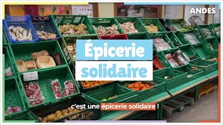 Questce quune épicerie solidaire [upl. by Niarbo121]