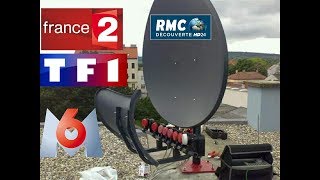 Regarder les chaînes TNT françaises gratuitement sur AB 5W إستقبال القنوات الأرضية الفرنسية مجانا [upl. by Tiloine]