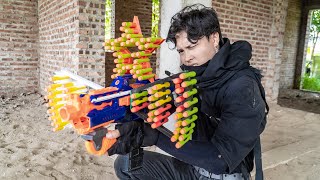 Nerf Guns War  The Secret Hideout SWAT SEAL Team Fight Boss VIP Dangerous Criminal Groups [upl. by Pedersen49]