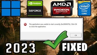 How to Fix 0xc00007b Error on Windows 1011 Easy Solutions for GTA V Adobe and More [upl. by Denman]