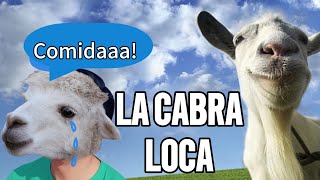 LA CABRA LOCA BUSCA COMIDA  GOAT SIMULATOR  Manuel Gustavo [upl. by Miriam]