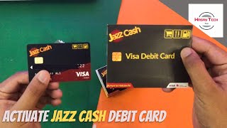 How to Activate and Set Pin of Jazz Cash VISA Debit Card  How to set pin Jazz Cash Debit Card [upl. by Rennie26]