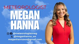 Meteorologist Megan Hanna Resume Reel  Fall 2024 [upl. by Leith]