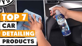 The 7 Best Car Detailing Products for Quick and Easy Cleaning [upl. by Sirad]