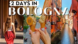 Two Days in Bologna  TOP Things To Do in Italy’s BEST kept secret amp Food Capital [upl. by Neehsas]